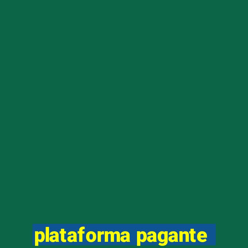 plataforma pagante